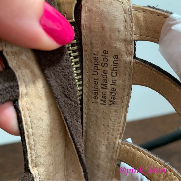 🆑 NWOB Joe’s Temple Gladiator Wedge Sandal - Picture 13 of 14